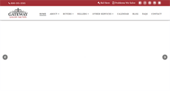 Desktop Screenshot of gatewayauction.com